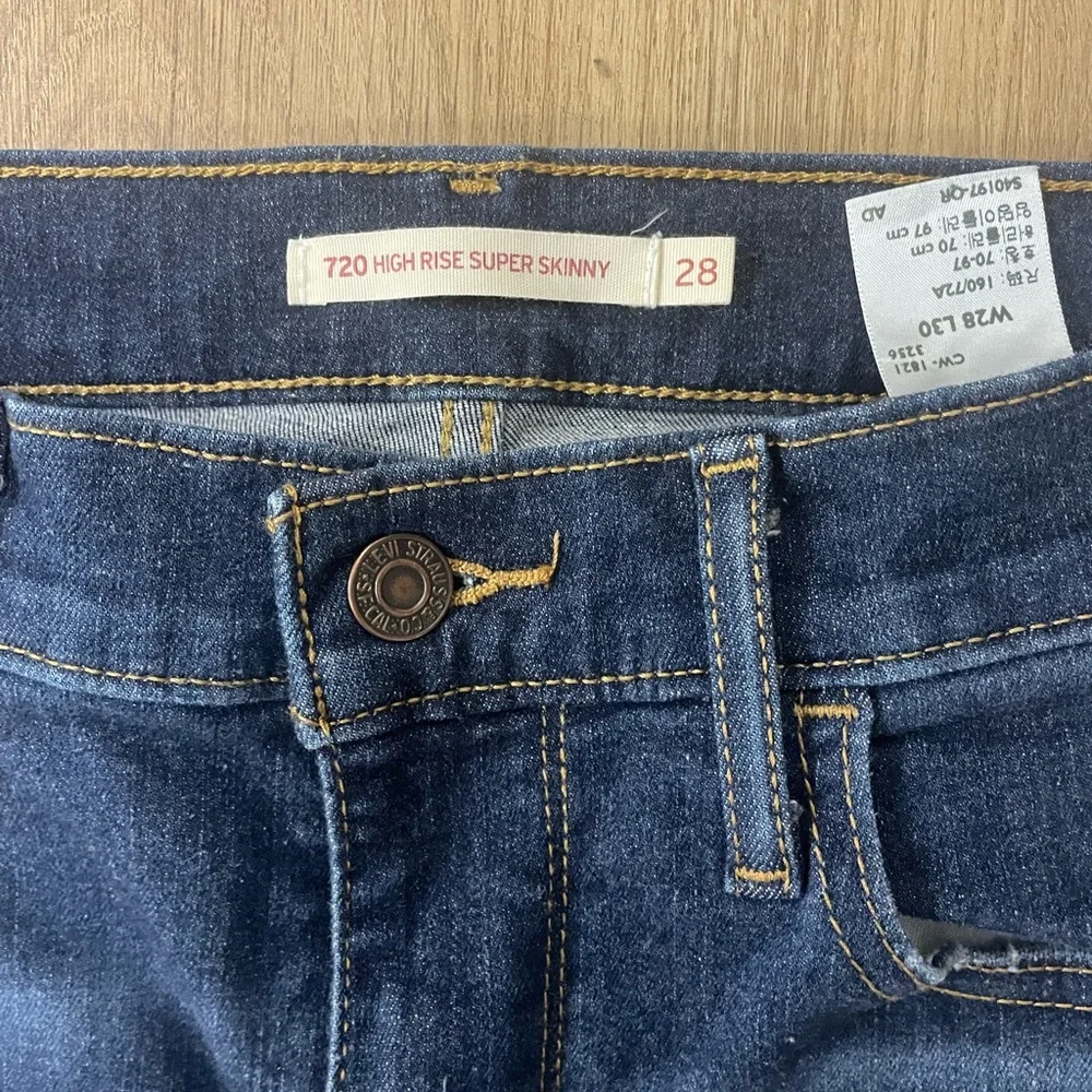 Women’s‎ Levi’s 720 High-Rise Super skinny distressed jeans
